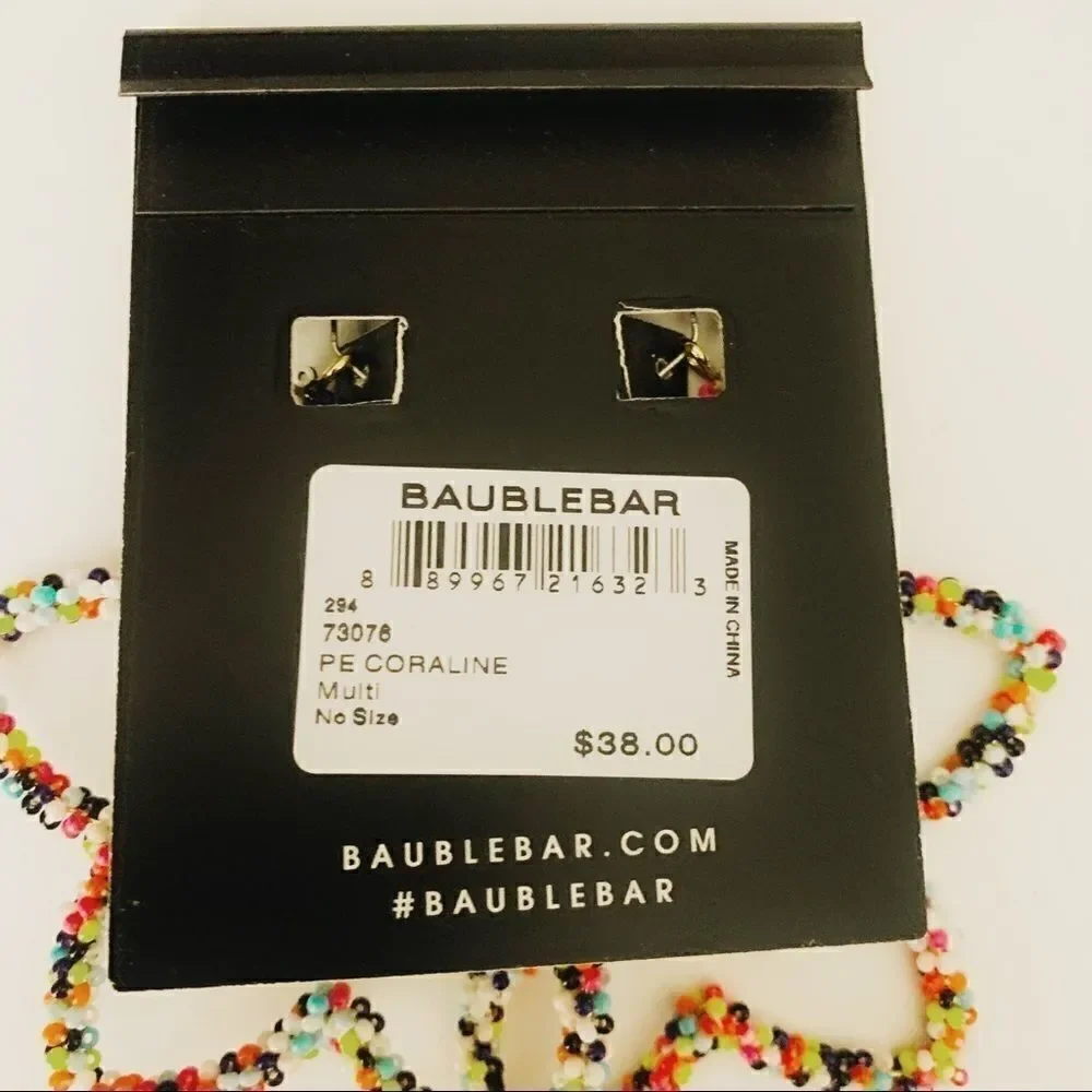 BaubleBar Coraline Drop Earrings/ Multi